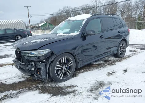 2022 BMW X7 M50I from USA, damaged, VIN 5UXCX6C04N9N07301